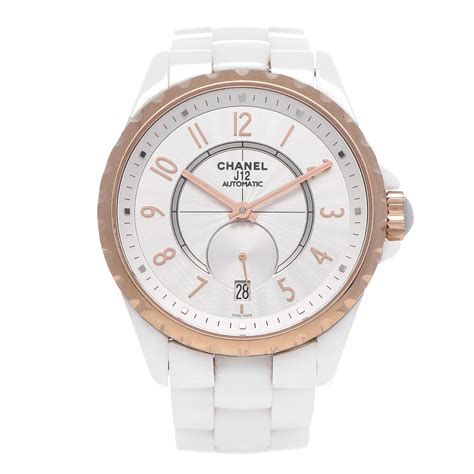 rose gold chanel watch